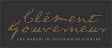 The image shows a logo with text that reads  ELEMENT YOU GOVERNEUR  and below it, there s a tagline that says  UN MAGAZINE DE GOUVERNEURS AUDIOIES.  The logo features an illustration of a microphone with sound waves emanating from it.
