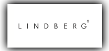 The image features a logo with the text  LINDBERG  prominently displayed at the top, followed by the word  DESIGN  below it, and the name  LINDBERG  again beneath that. The design includes a stylized letter  L  with a horizontal line across its middle.